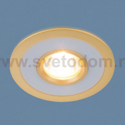 Точечный светильник светодиодный Elektrostandard 1052 MR16 GD золото