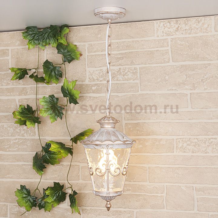 Светильник подвесной Elektrostandard Diadema H (GLYF-8046H) белое золото