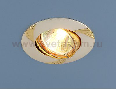 Точечный светильник Elektrostandard 8004A PS/G (перламутр. серебро / золото)
