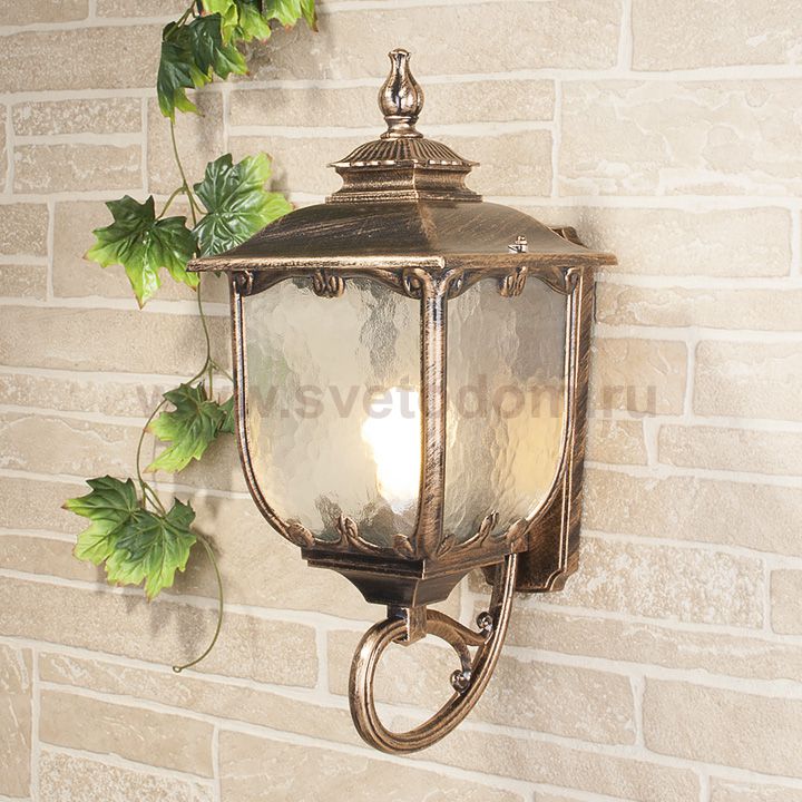 Настенный светильник Elektrostandard Sculptor U черное золото (арт. GLXT-1407U)