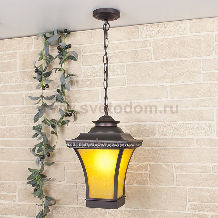 Libra H венге  уличный подвесной светильник IP33 GLXT-1408H Elektrostandard