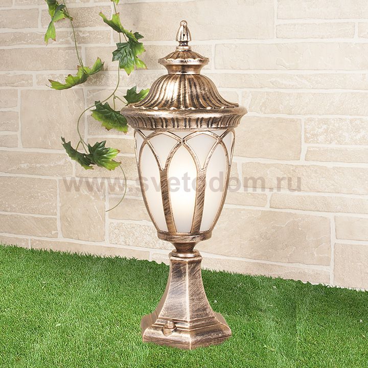 Ландшафтный светильник Elektrostandard Sagitta S черное золото (арт. GLXT-1444S)