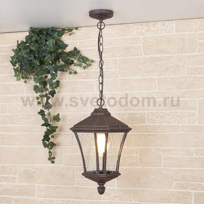 Virgo H капучино уличный подвесной светильник IP44 GLXT-1450H Elektrostandard