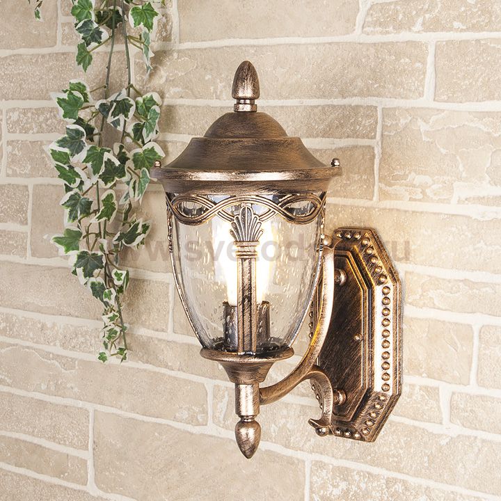 Настенный светильник Elektrostandard Mensa U черное золото (арт. GLXT-1473U)