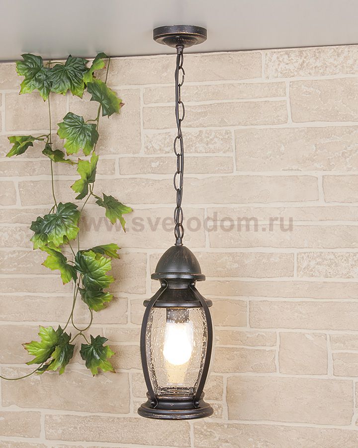 Светильник подвесной Elektrostandard Antares H (GLXT-1474H) черное золото