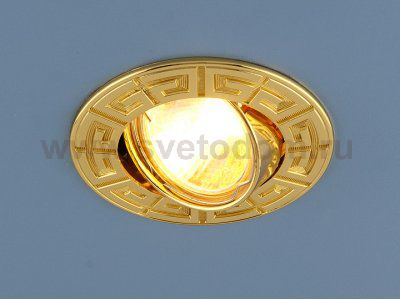 Точечный светильник для натяжных, подвесных и реечных потолков Elektrostandard 120090 GD (золото)