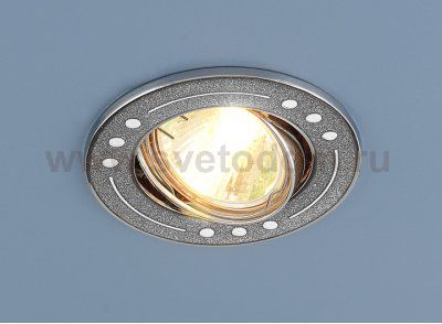 Точечный светильник Elektrostandard 615A SH SL (серебро блеск/хром)