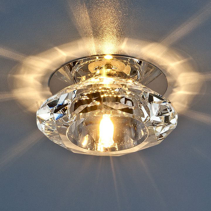 Точечный светильник Elektrostandard 8016 G4 WH (прозрачный)