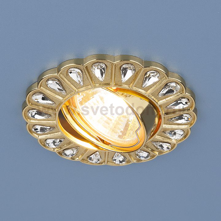 Точечный светильник Elektrostandard 120078 MR16 GD золото