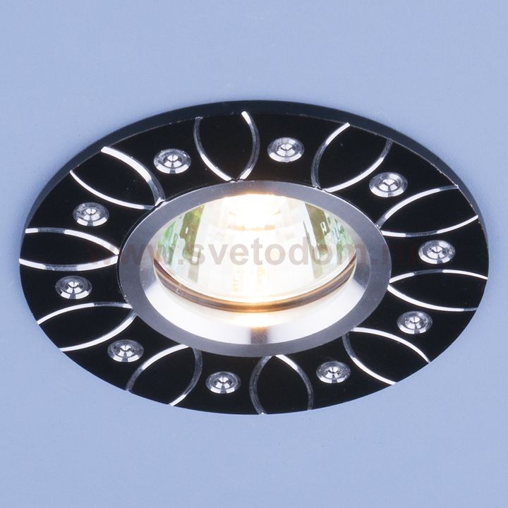 Алюминиевый точечный светильник Elektrostandard 2007 MR16 BK черный