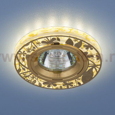 Точечный светодиодный светильник Elektrostandard 8096 MR16 GD золото