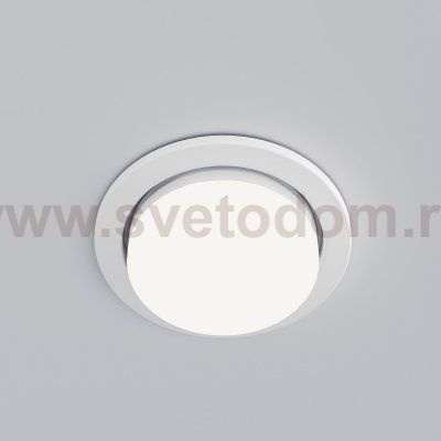 Точечный светильник 1035 GX53 WH белый Elektrostandard