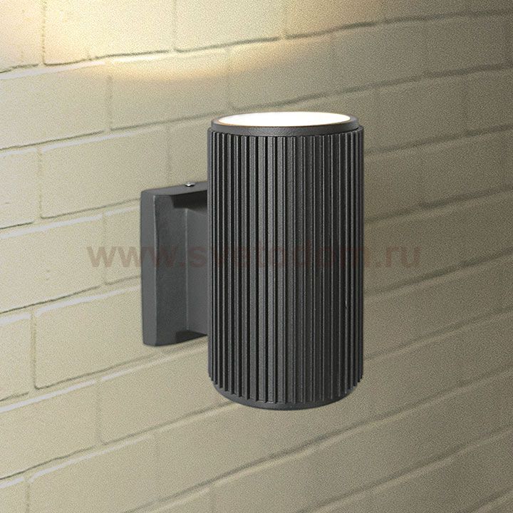 Уличный настенный светильник Strict IP54 1404 TECHNO черный Elektrostandard