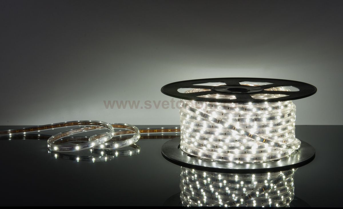 Светодиодная лента Elektrostandard LSTR002 220V 7,2W IP65 белый