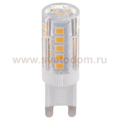 Лампа светодиодная Elektrostandard G9 PC 5W 220V 3300K