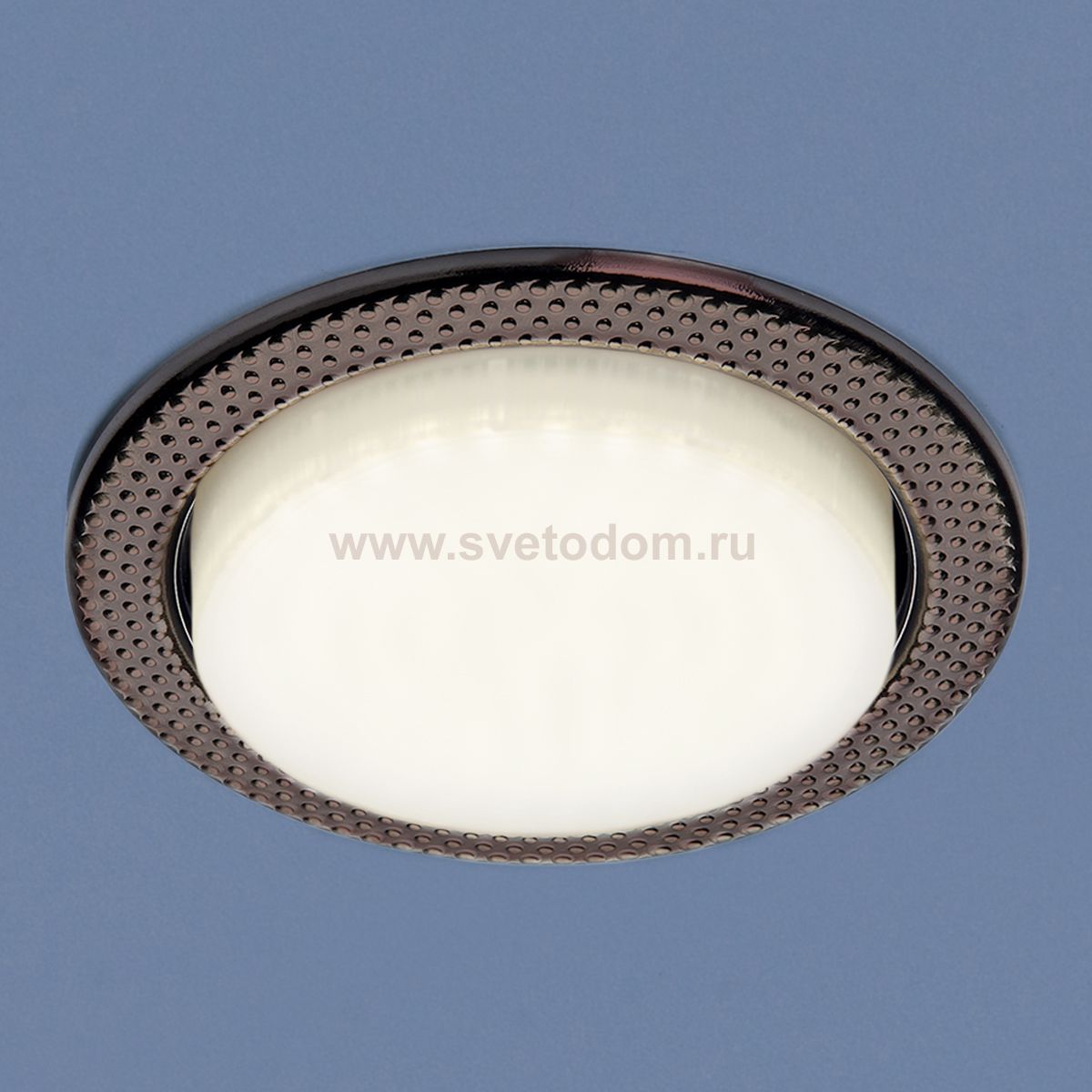 Встраиваемый точечный светильник Elektrostandard 1066 GX53 SB бронза