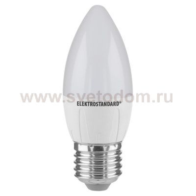 Лампа светодиодная свеча СD LED 6W 4200K E27 Elektrostandard
