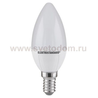 Лампа светодиодная свеча СD LED 6W 6500K E14 Elektrostandard