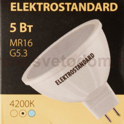 Светодиодная лампа JCDR 5W 3300K G5.3 JCDR01 5W 220V 3300K Elektrostandard