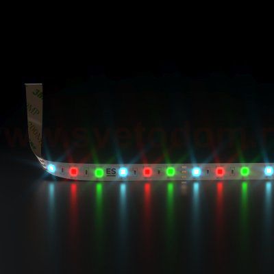 Светодиодная лента Лента светодиодная 12V 14,4W 60Led 5050 IP20 RGB, 5м Elektrostandard