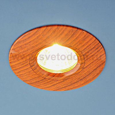 Точечный светильник Elektrostandard 108 MR16 BR дуб