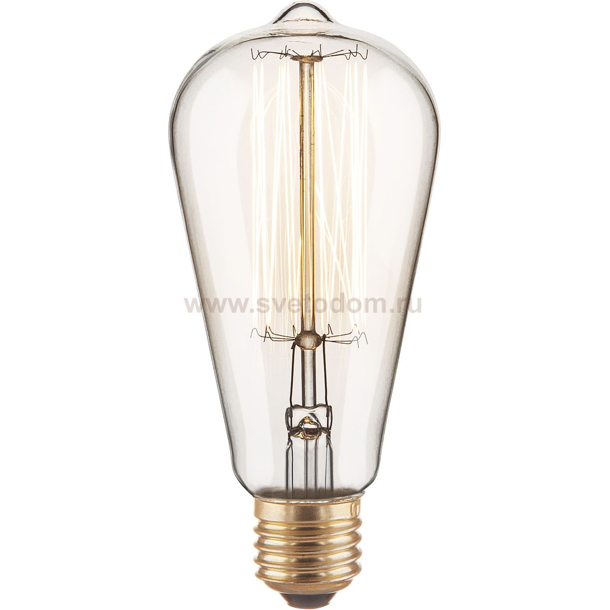 Ретро лампа Эдисона ST64 60W E27 Elektrostandard
