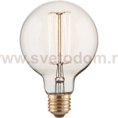 Ретро лампа Эдисона G95 60W E27 Elektrostandard
