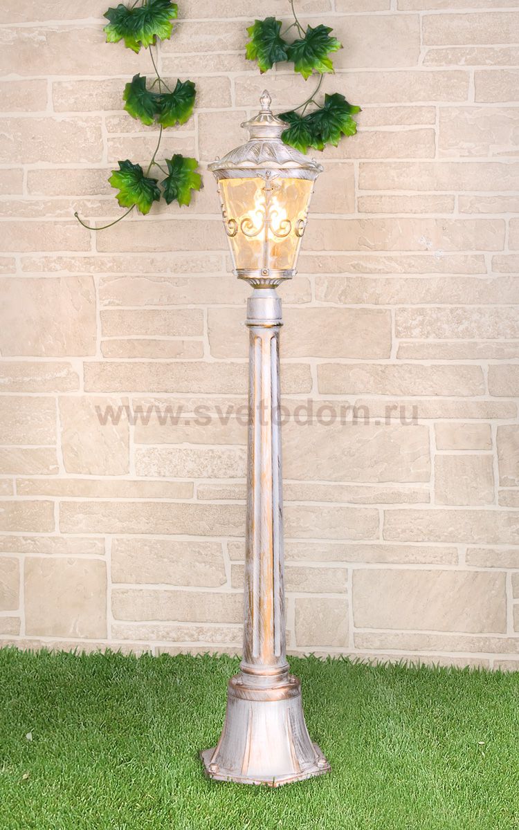 Светильник на столбе Elektrostandard Diadema F (GLYF-8046F) белое золото