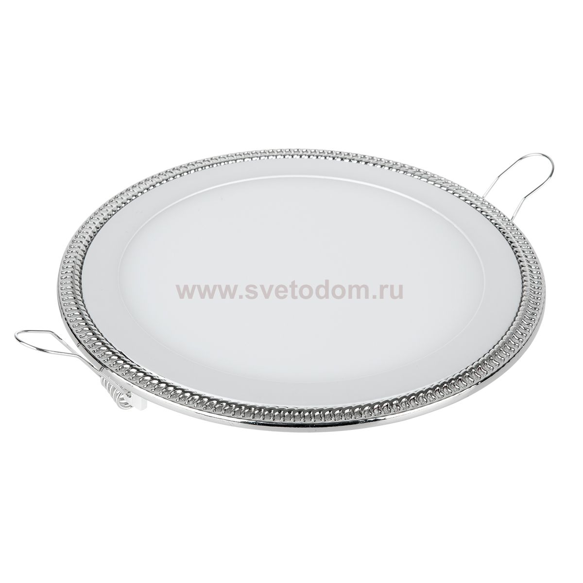 DLR006 12W 4200K PS/N перламутровый серебро/никель Elektrostandard Встраиваемый потолочный светодиодный светильник