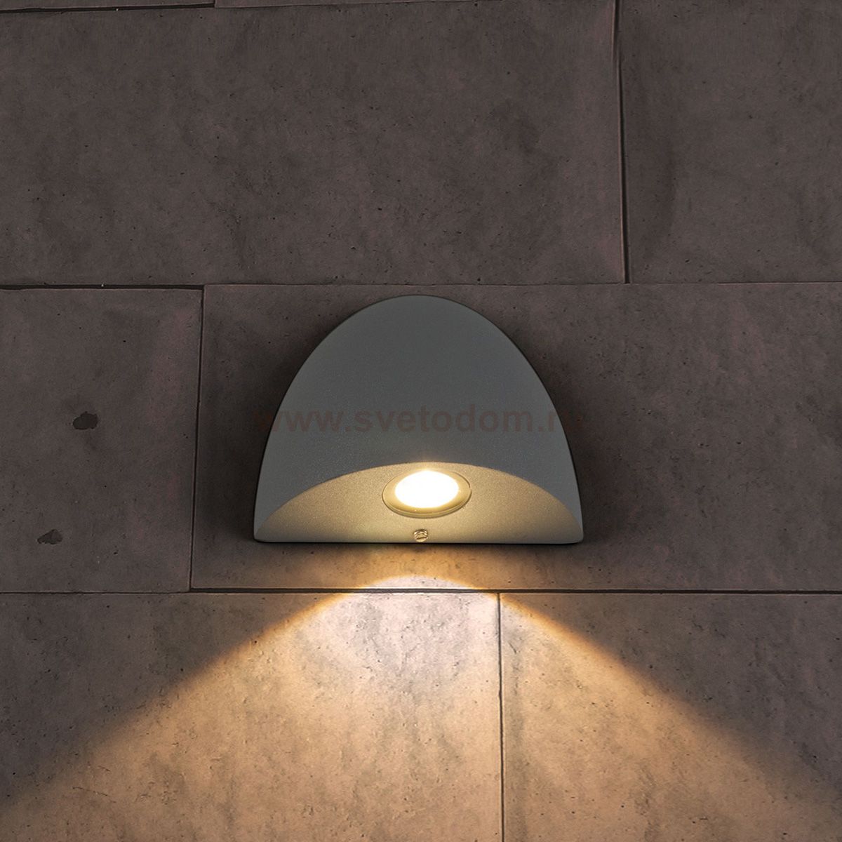 Настенный светильник Elektrostandard 1610 Techno LED Rongo алмазный серый