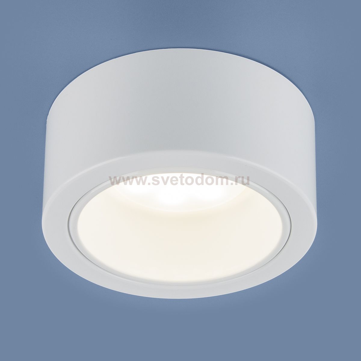 Накладной точечный светильник 1070 GX53 WH белый Elektrostandard