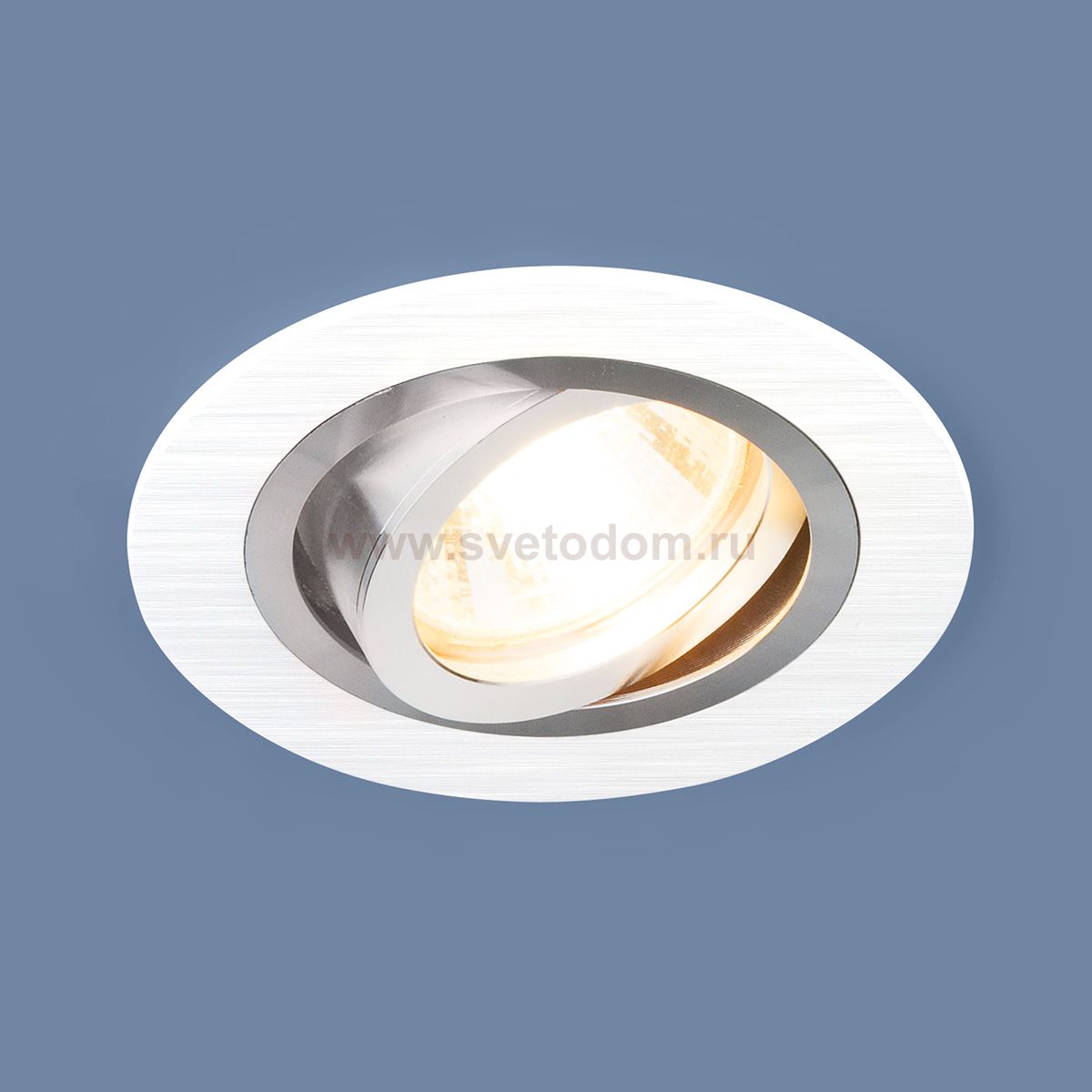 Алюминиевый точечный светильник 1061/1 MR16 WH белый Elektrostandard