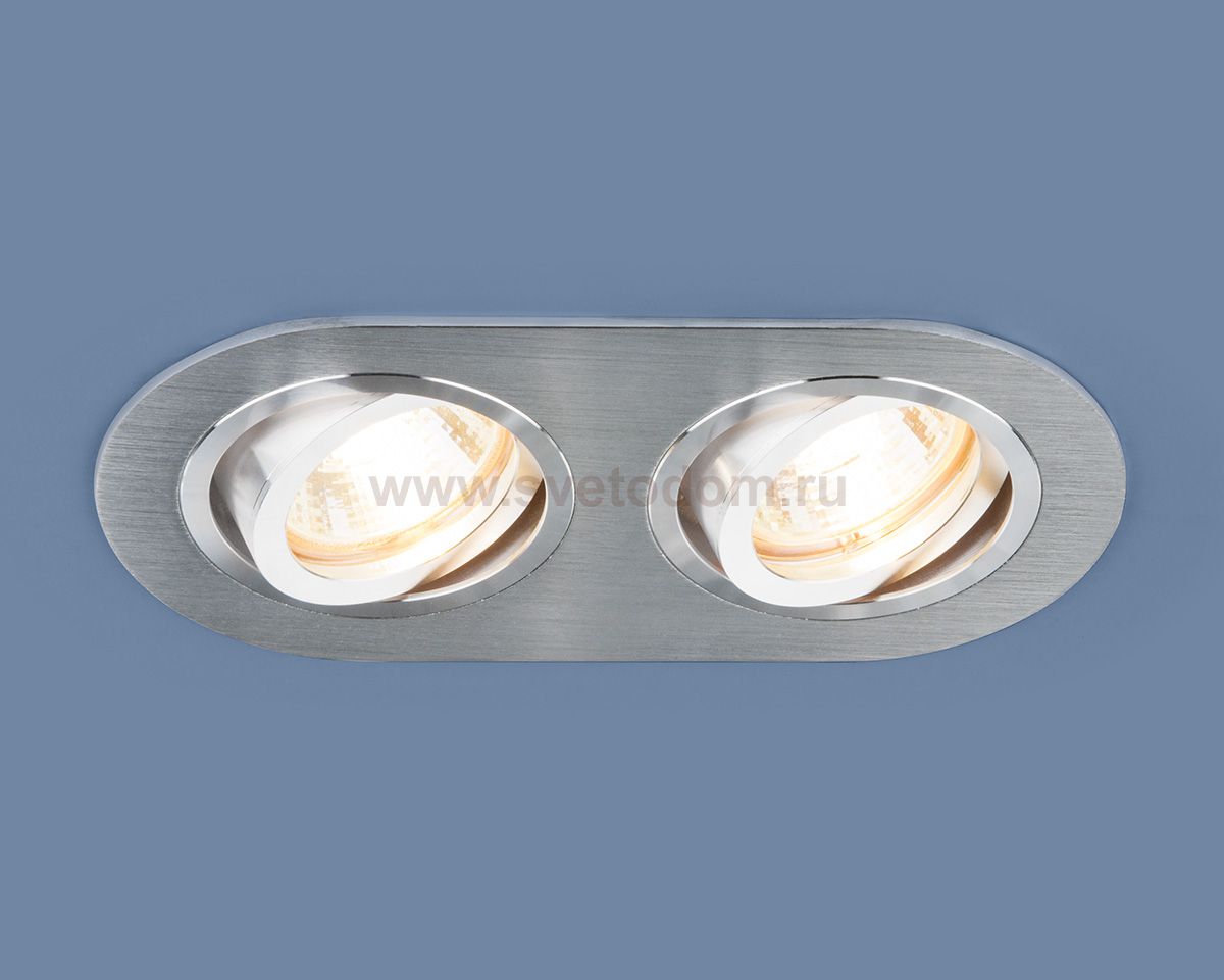 Алюминиевый точечный светильник 1061/2 MR16 SL серебро Elektrostandard