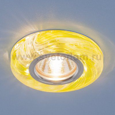 Точечный светодиодный светильник Elektrostandard 2191 MR16 CL/GR прозрачный/зеленый