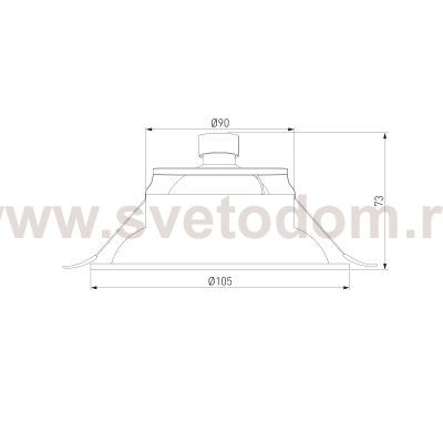 Алюминиевый точечный светильник 6068 MR16 WH белый Elektrostandard