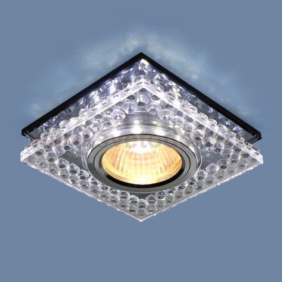 Точечный светодиодный светильник Elektrostandard 8391 MR16 CL/SBK прозрачный/дымчатый