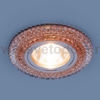 Точечный светодиодный светильник Elektrostandard 2193 MR16 CL/OR прозрачный/оранжевый