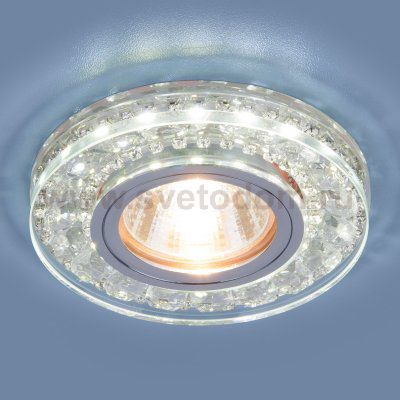 Точечный светодиодный светильник Elektrostandard 2192 MR16 CL прозрачный
