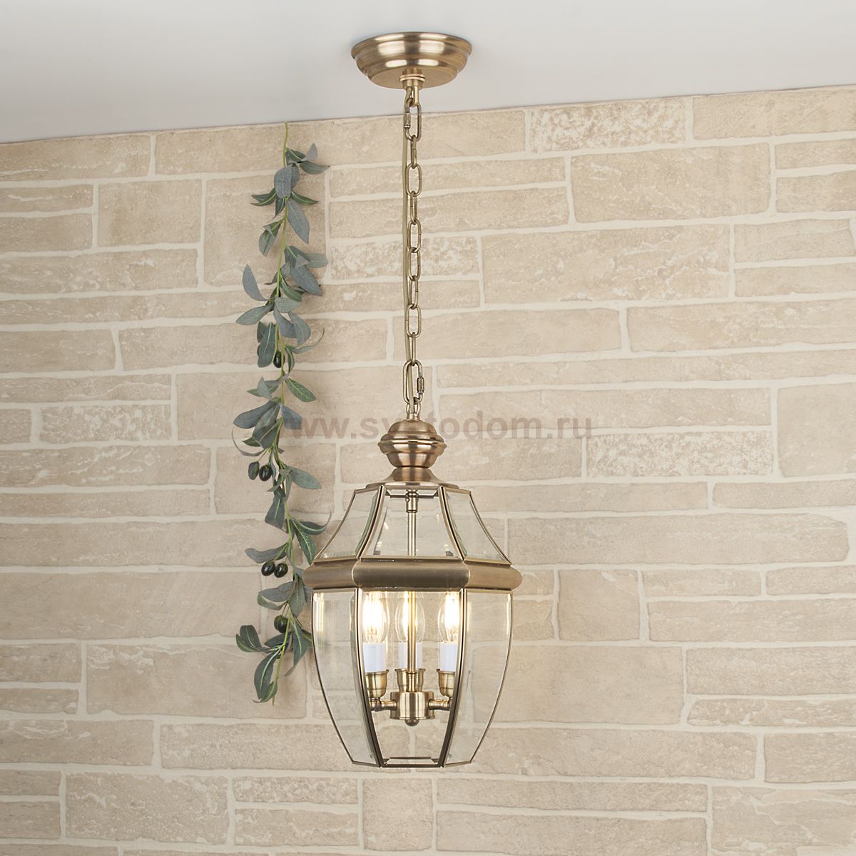 Подвесной светильник Elektrostandard 1032 Chatel H медь