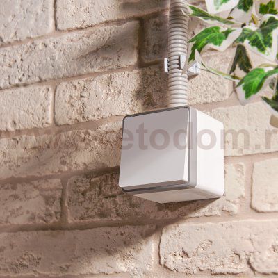 Выключатель одноклавишный влагозащищенный Gallant (белый) WL15-01-02 Werkel