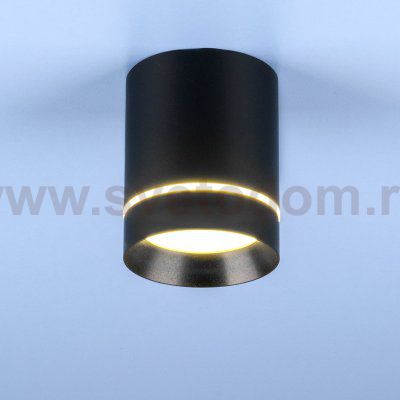 Накладной акцентный светодиодный светильник DLR021 9W 4200K черный матовый Elektrostandard
