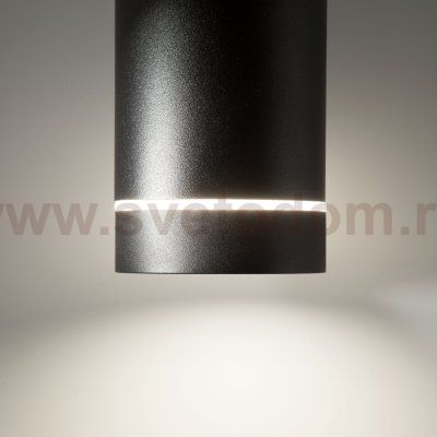 Накладной акцентный светодиодный светильник DLR022 12W 4200K черный матовый Elektrostandard