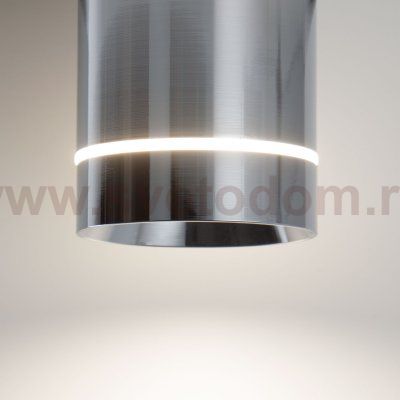 Накладной акцентный светодиодный светильник DLR021 9W 4200K хром Elektrostandard