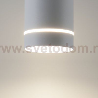Накладной акцентный светодиодный светильник DLR021 9W 4200K белый матовый Elektrostandard