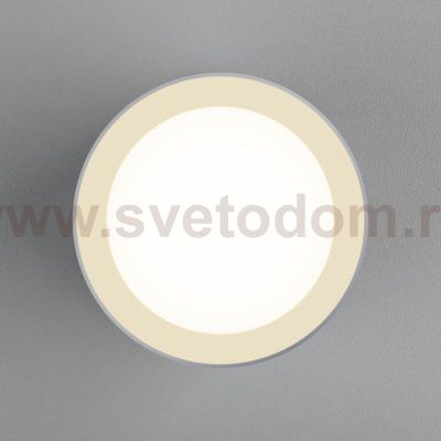 Накладной акцентный светодиодный светильник DLR022 12W 4200K белый матовый Elektrostandard
