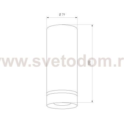 Накладной акцентный светодиодный светильник DLR022 12W 4200K белый матовый Elektrostandard