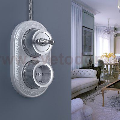 Рамка на 2 поста (жемчужный) Werkel WL70-frame-02