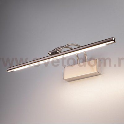 Настенный светодиодный светильник Simple LED MRL LED 10W 1011 IP20  никель Elektrostandard
