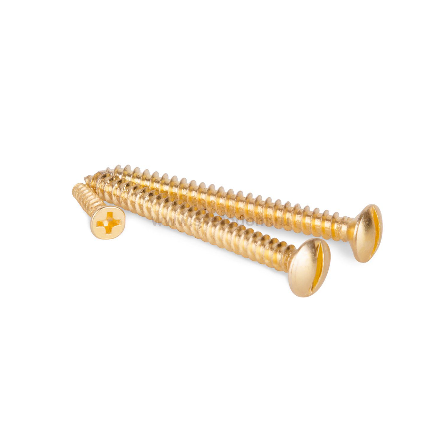 Винты для накладного выключателя 3шт. (золото) Ретро WL18-21-01 Werkel