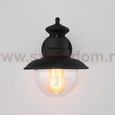 Talli D черный уличный настенный светильник GL 3002D Elektrostandard